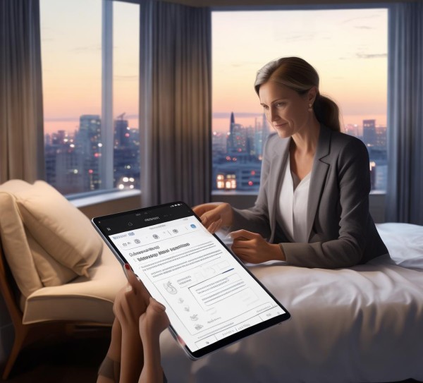 如何续订酒店预订服务？