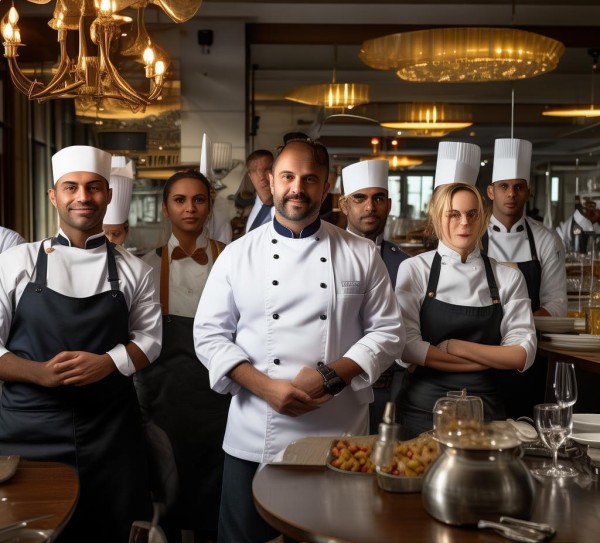 酒店餐饮管理团队