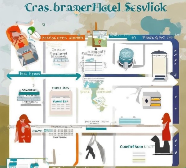 跨境酒店预订流程图解析